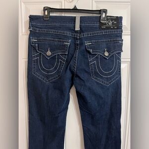 True‎ Religion Ricky SN Reflective Flap Relaxed Straight Jeans Blue Men’s 35x32